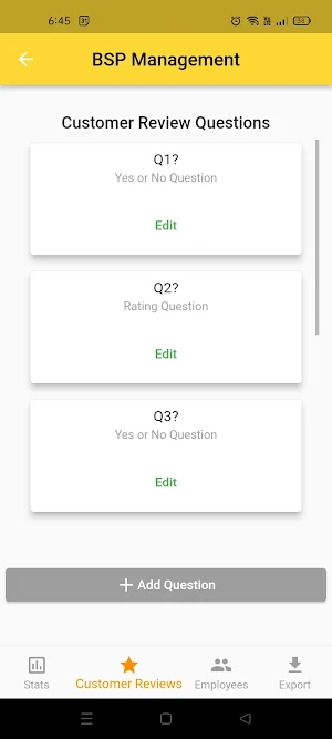 BSP Check In Management Screenshot 3