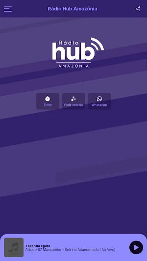 Rádio Hub Amazônia Screenshot 0