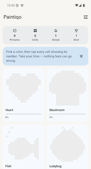 Paintiqo: Color by Number Screenshot 2