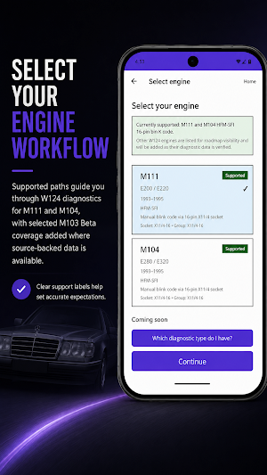 W124 Diagnostic Assistant Screenshot 3