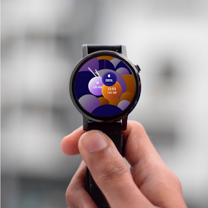 Happy Bubbles Watch Face Screenshot 3