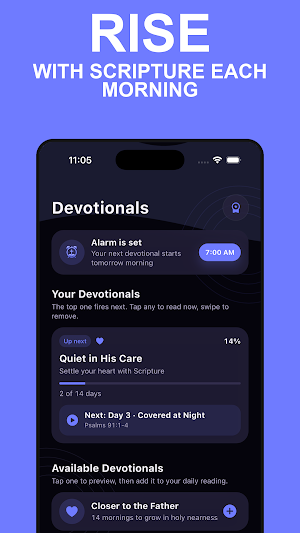 Verse O'Clock: Bible Alarm Screenshot 0