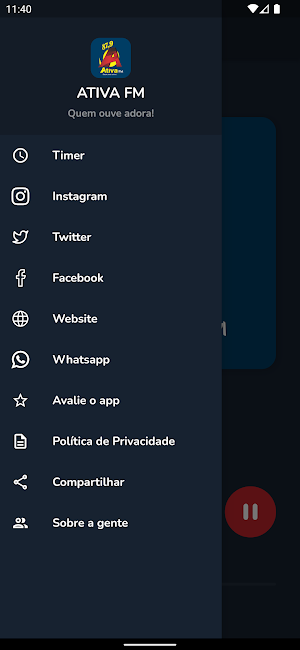Ativa FM Screenshot 1