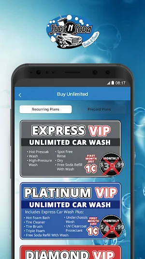 SudsNSoda Car Wash Screenshot 1