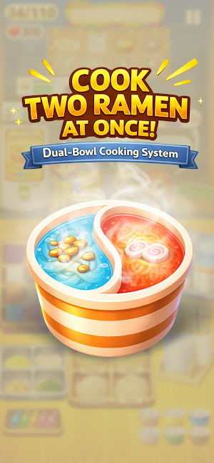 Dual Ramen Rush – Cooking Game Screenshot 0