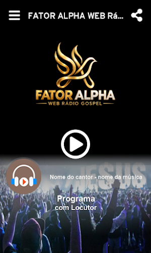 Fator Alpha web rádio Screenshot 1
