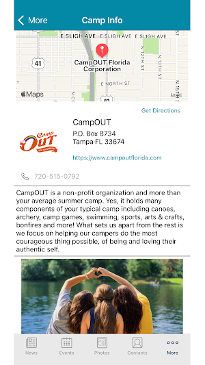 CampOUT Screenshot 3