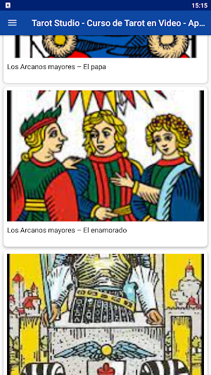 Tarot Studio - Curso de Tarot en Video Screenshot 3