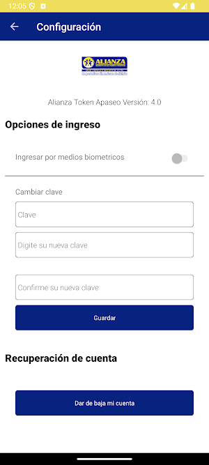 Alianza Token Apaseo Screenshot 0