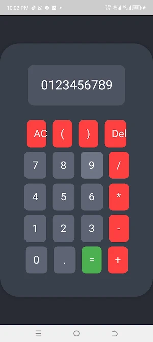 CALCULATOR Screenshot 1