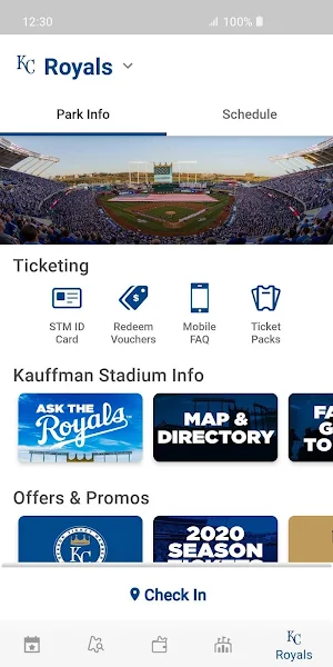 MLB Ballpark Screenshot 2