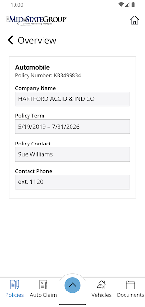 Mid-State Insurance Online Screenshot 3