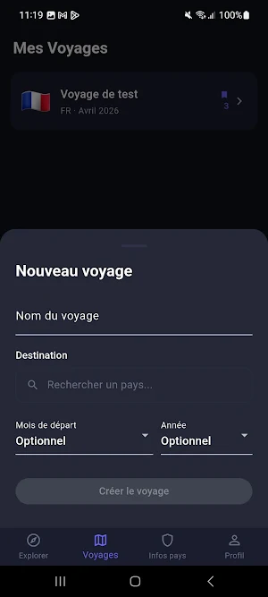 Travel Companion Screenshot 1