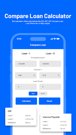 Loancash - EMI Loan Tips Screenshot 1