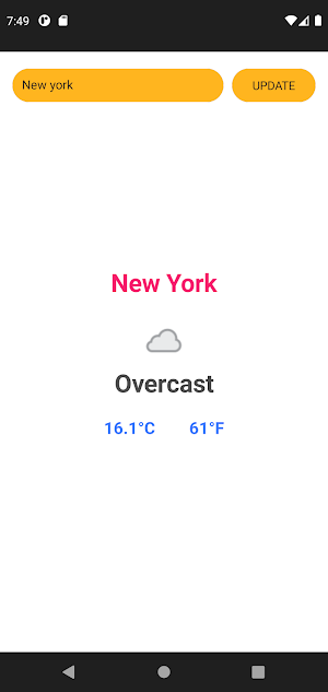 Weather Check Screenshot 2