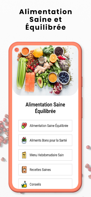 Alimentation saine équilibré Screenshot 0