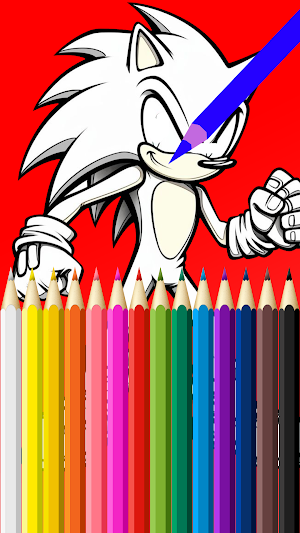 soni Coloring Book cartoon Screenshot 2