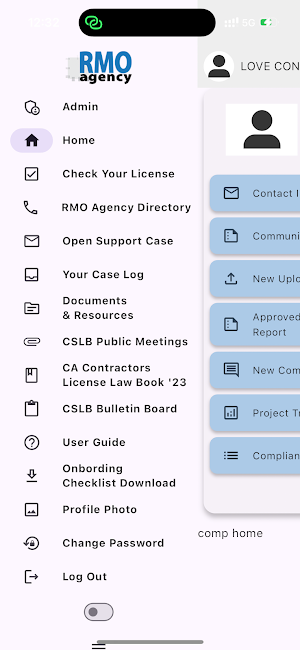 RMO Agency Screenshot 1