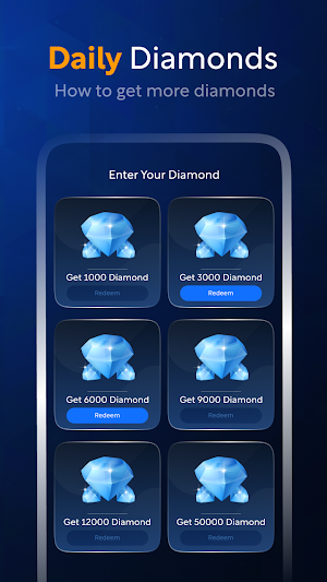 Get Diamonds FFF FF Tools Tips Screenshot 2
