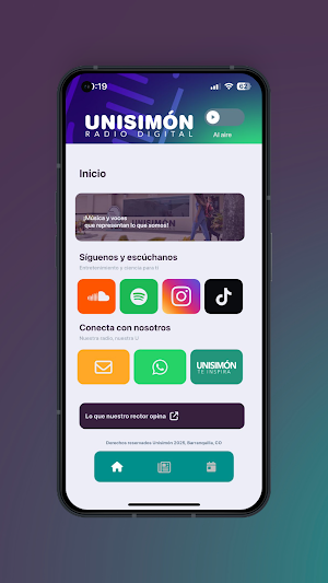 Unisimón Radio Screenshot 1