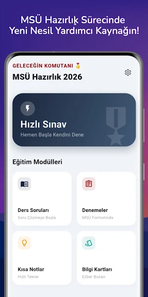 MSÜ Soru Bankası 2026 Screenshot 0