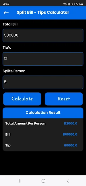 LoanCash - EMI Loan Calculator Screenshot 2