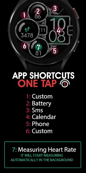 Dream 99 - Metal Watch Face Screenshot 3