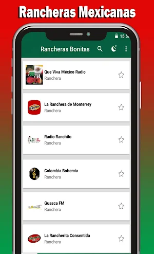 Rancheras Mexicanas Screenshot 2