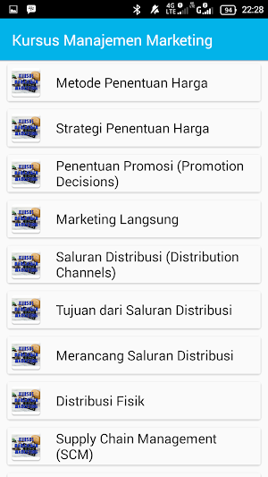 Kursus Manajemen Marketing Screenshot 3