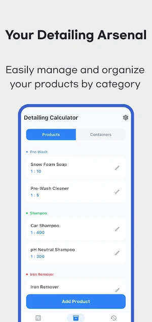 Detailing Calculator: Car Wash Screenshot 2