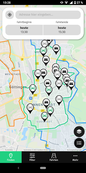 YourCar Carsharing Screenshot 1