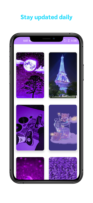 Purple wallpaper Screenshot 3