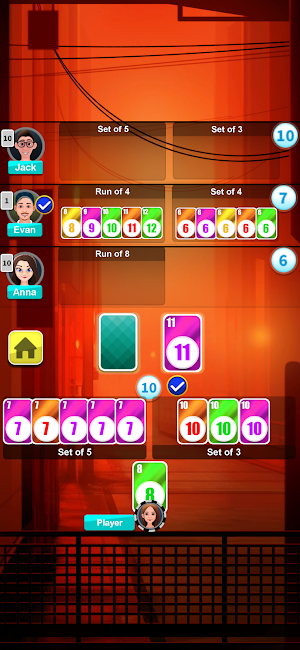 Phase card rummy classic fun Screenshot 3