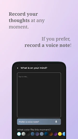 Sinopse: your personal journal Screenshot 1