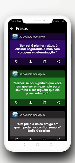 mensagem do dia dos pais Screenshot 0
