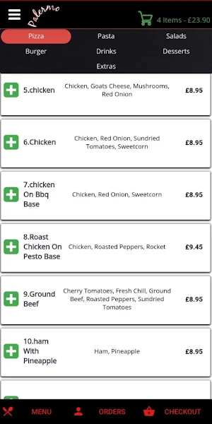 Palermo Pizzeria Screenshot 1