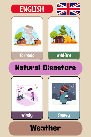 Nature and Space Flashcards Screenshot 2