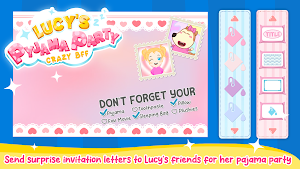 Lucy's Pajama Party: Sleepover Screenshot 0