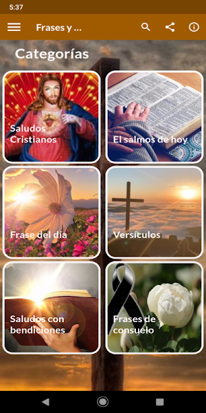 Frases y Bendiciones de Dios Screenshot 0