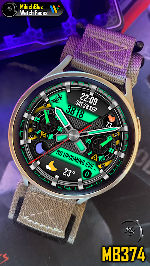 Analog Watch Face MB374 Screenshot 3
