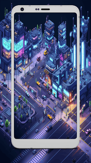 Pixel Cyberpunk Wallpapers Screenshot 1