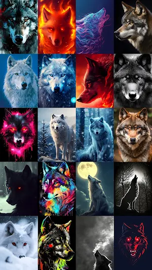 Wolf Wallpapers - HD Gallery Screenshot 2