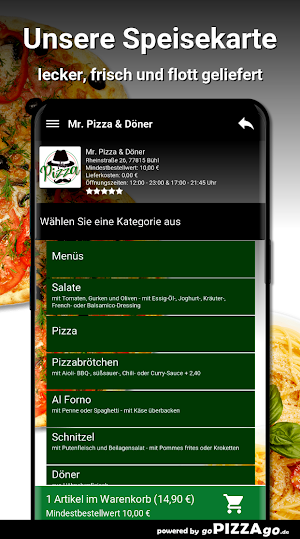 Mr. Pizza - Döner Bühl Screenshot 3