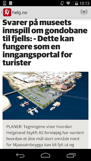 Helgelendingen.no Screenshot 0