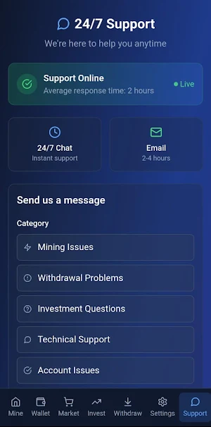 Ethereum mine earn crypto Screenshot 2