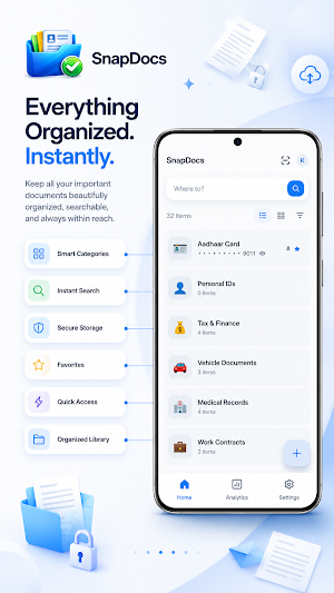 SnapDocs - Smart Docs Manager Screenshot 0