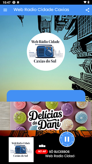 Web Radio Cidade Caxias do Sul Screenshot 0