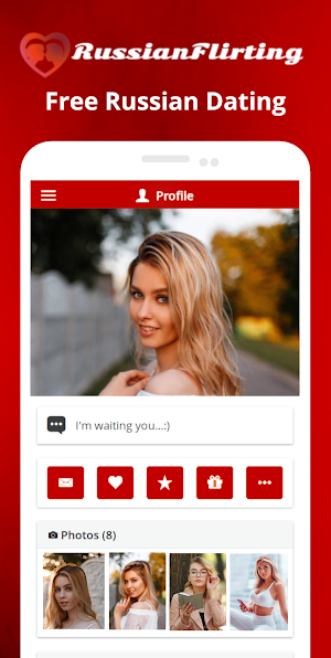 RussianFlirting - Free Russian Dating Screenshot 0
