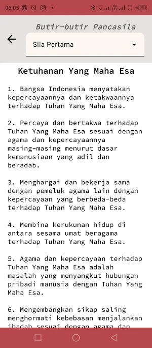 Pancasila dan UUD 1945 Screenshot 2