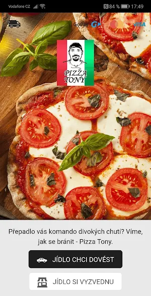 Pizza Tony Praha Screenshot 0